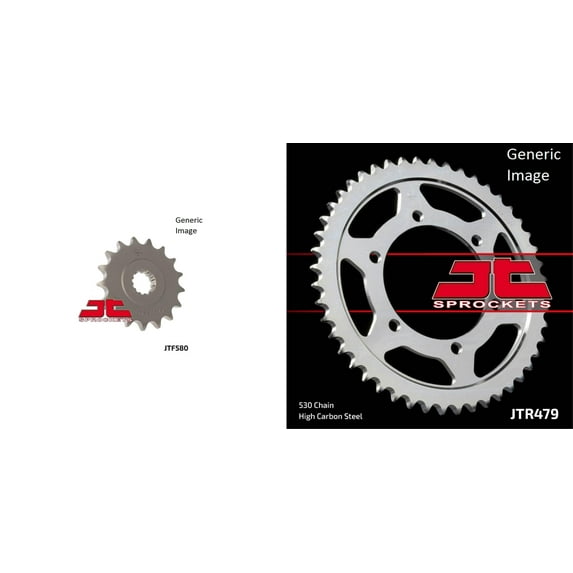 JT Front & Rear Sprocket Kit for Street YAMAHA YZF-R6 2003-2005