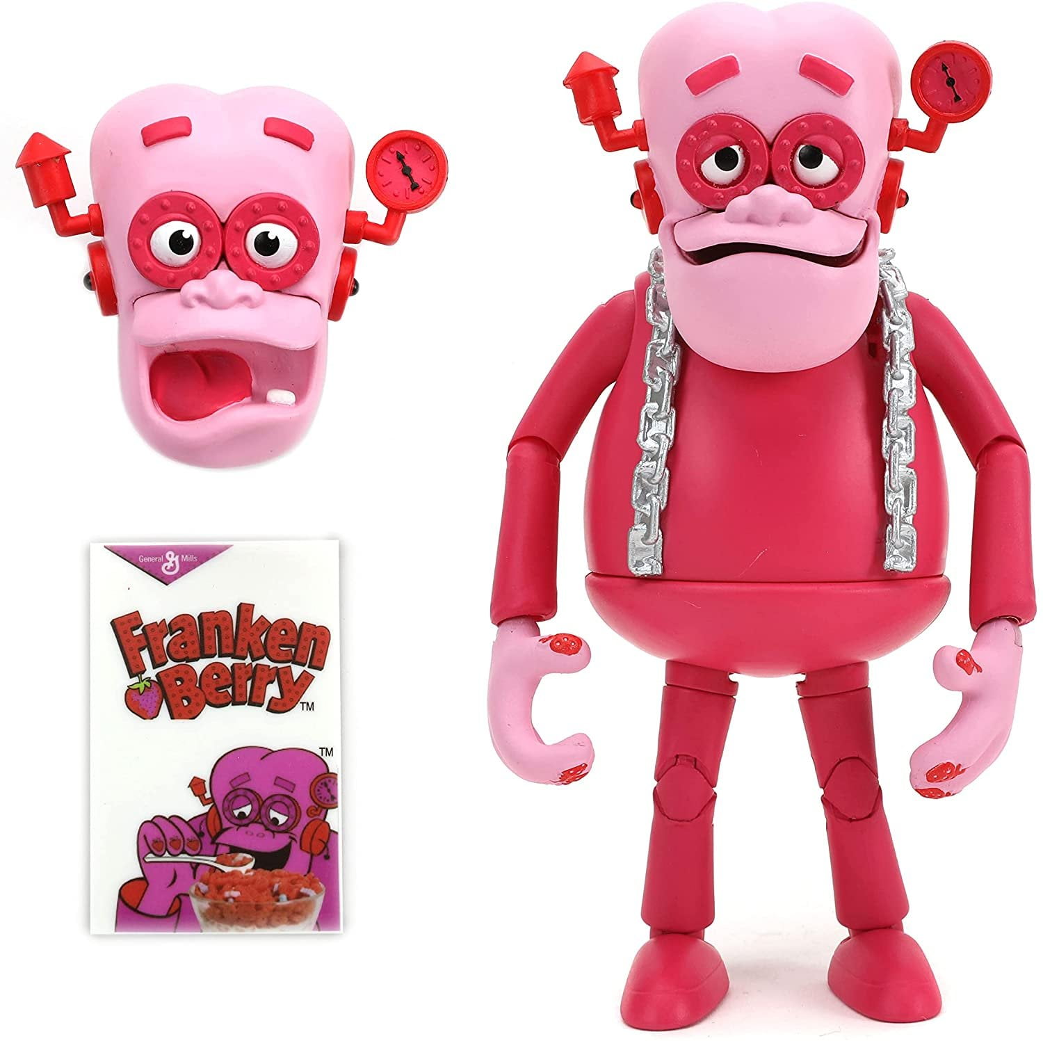 Jada Toys General Mills Franken Berry 1:12 Action Figure - Walmart.com