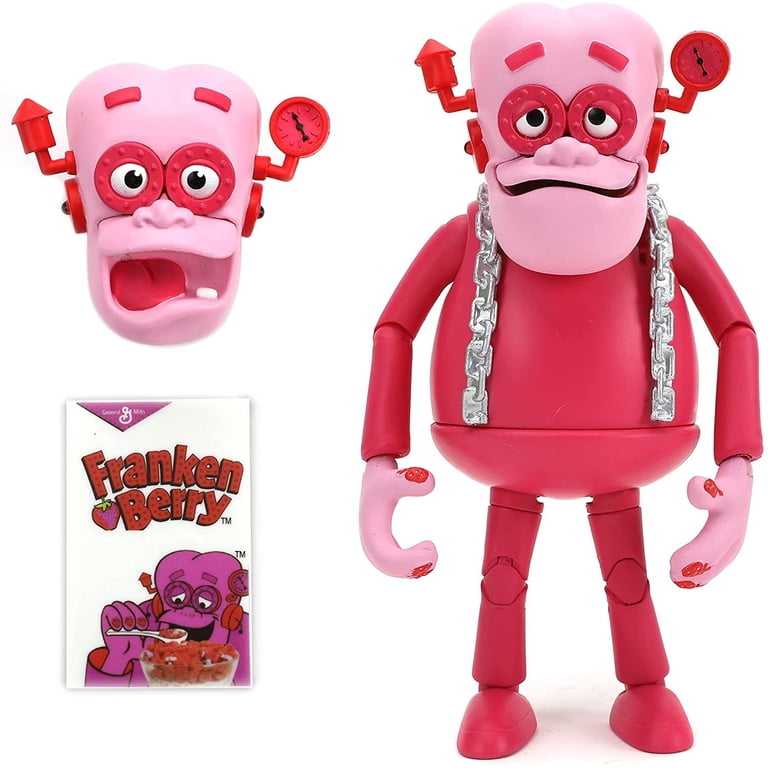 Franken Berry アクションフィギュア Jada Toys General Mills Franken Berry 1:12 Action Figure - Walmart.com