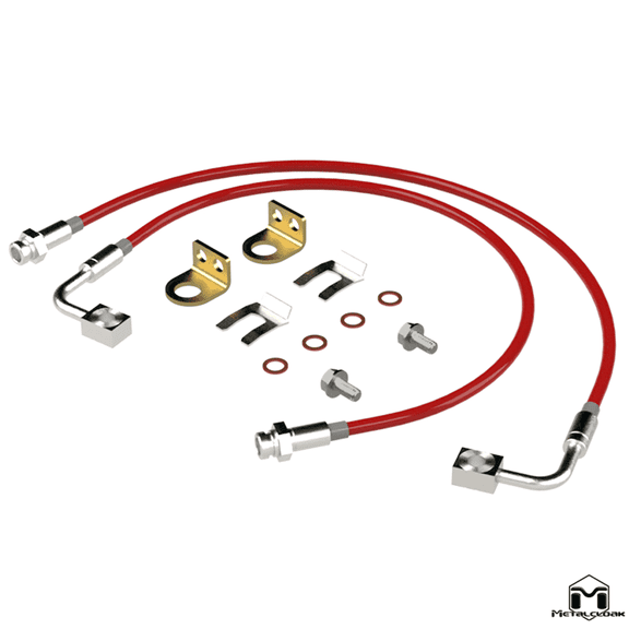 JT Gladiator Rear Replacement Brake Lines, 24.5"