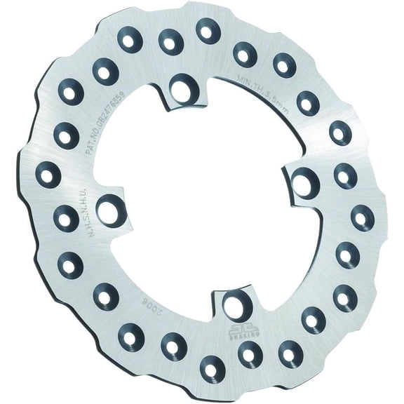 JT JTD2006SC01 Self Cleaning Competition Brake Rotor, Rear