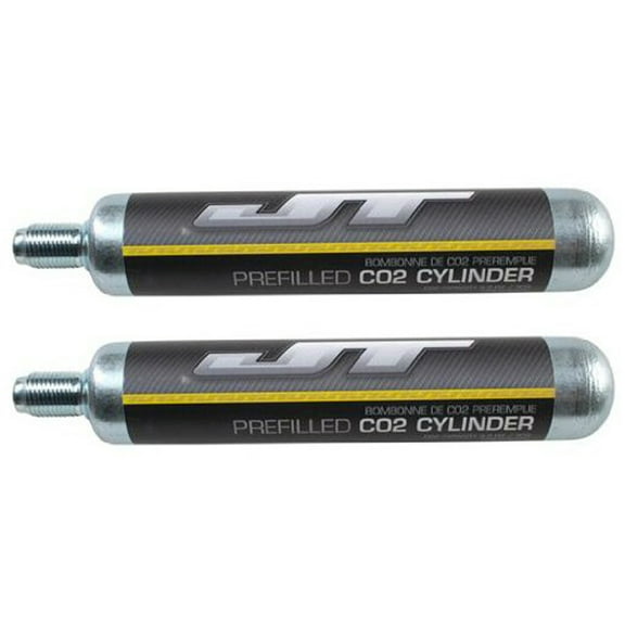 JT Paintball Pre-Filled 90 Gram Co2 Cartridge - 2 Pack