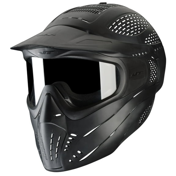 JT Premise Paintball Full Head Goggle Mask with Thermal Lens, Black