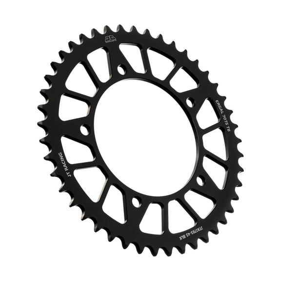 JT Racelite Aluminum Black Rear Sprocket 45 Tooth (JTA1793.45BLK)