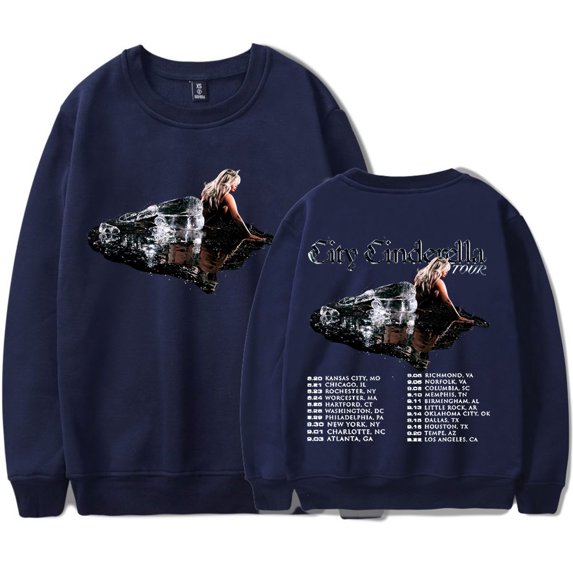 JT Rapper 2024 Tour Merch Crewneck Sweatshirts Winter Women Men Fashion HipHop Long Sleeve Top