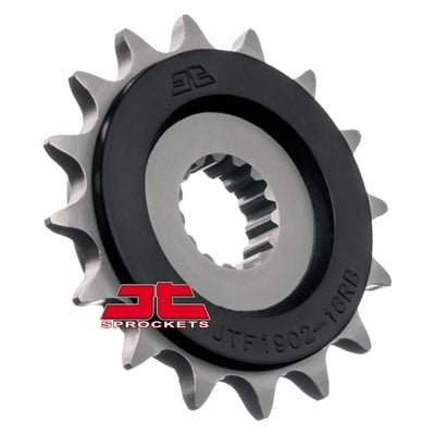 JT Front Sprocket | 16 Tooth | 520 | Steel | Rubber Cushioned (JTF1902.16RB)