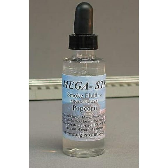 JT'S MEGA-STEAM Popcorn Scented Smoke Fluid for Model Trains
