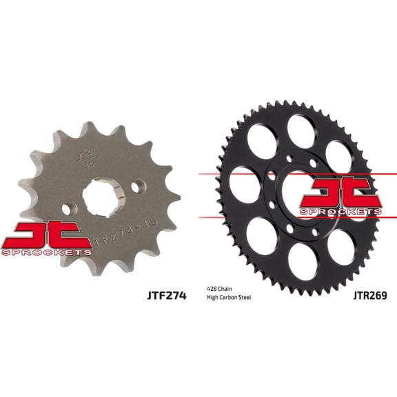 Front & Rear Sproket Kit for HONDA H100 SD,S2G,SJ 84-93 JT Sprockets