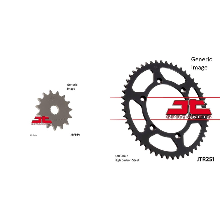 Fits 2001 Suzuki VZ800 Marauder Steel Rear Sprocket JT Sprockets JTR829