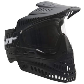 JT Spectra Proflex Paintball Goggle Mask With Thermal Lens, Black, Anti-Fog, Soft Ear Protection