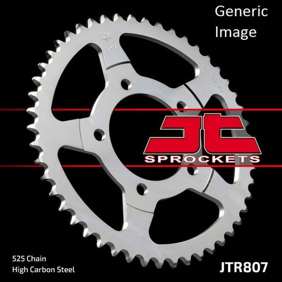 JT Steel Rear Sprocket 40T for Street KAWASAKI KH100B 1976-1977