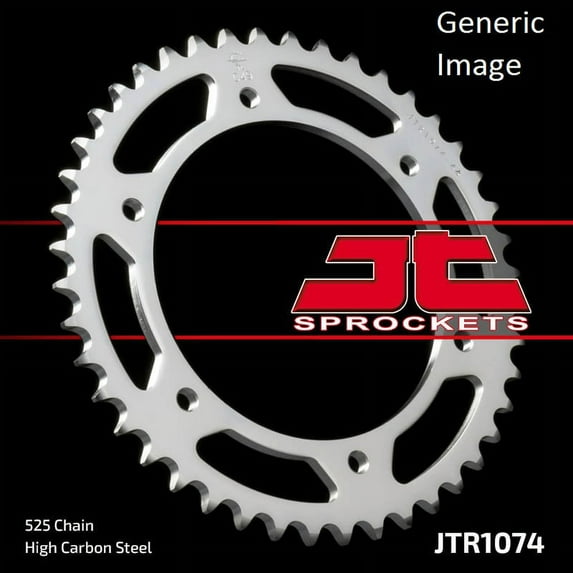 JT Steel Rear Sprocket 44T for Street HYOSUNG GT650 S 2005-2009