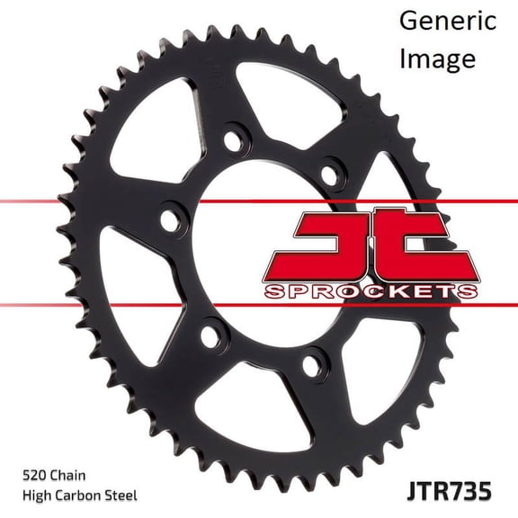 JT Steel Rear Sprocket 46T for Street DUCATI 620 Monster Dark 2004-2006