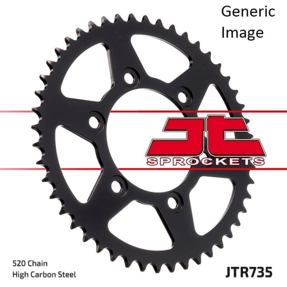 JT Steel Rear Sprocket 46T for Street DUCATI 800s i.e. Monster 2003-2004