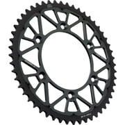 JT Twinstar Steel/Aluminum Gray Rear Sprocket 52 Tooth JTX897.52GR