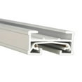 thumbnail image 1 of JT2-BK-WAC Lighting-Accessory-Single Circuit J System Track with 2 End Cap-1.38 Inches Wide by 0.69 Inches High-Black Finish, 1 of 7