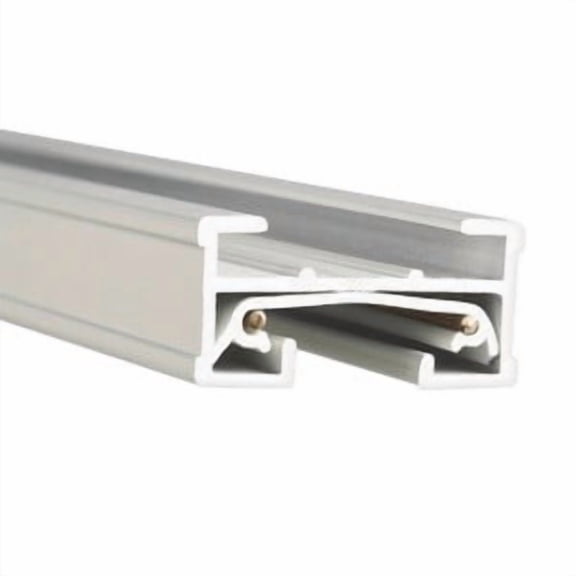 JT4-BK-WAC Lighting-Accessory-Single Circuit J System Track with 2 End Caps-1.38 Inches Wide by 0.69 Inches High-Black Finish