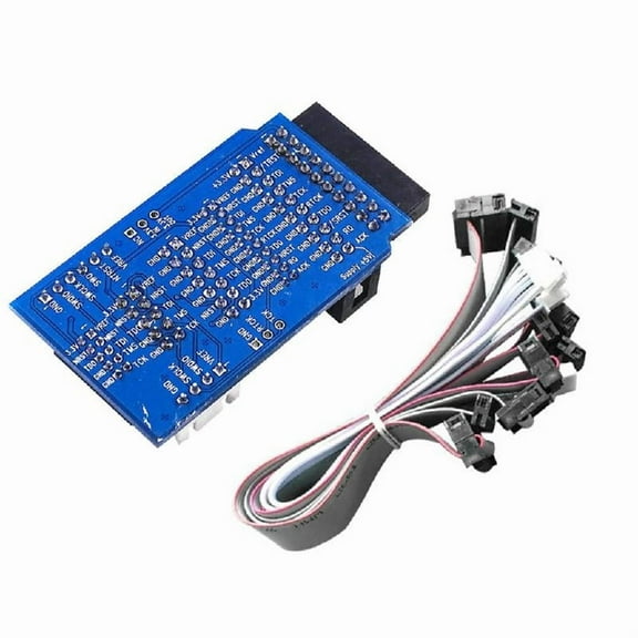JTAG To SWD Adapter Board With 7Cable For JTAG V 8 V 9 Debugging Program