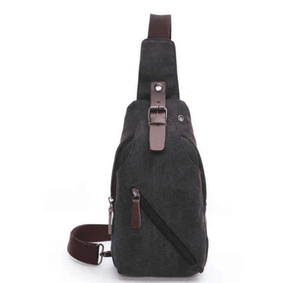 JTC Sling Bag for Men Women Anti Theft Canvas Chest Bag for Travel Hiking