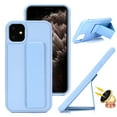 thumbnail image 1 of JTCASES Wristband Case for iPhone 13 Pro Max 6.7" 2021, Flexible Silicone Phone Case with Wrist Strap Band, Matte Kickstand Slim Shockproof Case Back Cover for Women Girls, Lightblue, 1 of 7