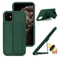 thumbnail image 1 of JTCASES Wristband Case for iPhone 14 Plus 6.7" 2022, Flexible Silicone Phone Case with Wrist Strap Band, Matte Kickstand Slim Shockproof Case Back Cover for Women Girls, Darkgreen, 1 of 7