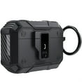 thumbnail image 1 of JTCASES for AirPods Pro 2nd GenCase, Military Grade Full Body Shockproof Protection Hard Cover, Support Wireless Charging with Keychain for Airpod Pro 2nd Gen, Black, 1 of 8