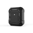 thumbnail image 1 of JTCASES Compatible with AirPods 1st & 2nd Case, Full-Body Rugged Hard PC Protective Cover with Keychain Shockproof Designed for AirPods 1st & 2nd, Black, 1 of 9