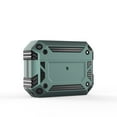 thumbnail image 1 of JTCASES Compatible with Airpods Pro 2 Gen 2022 Case, Full-Body Rugged Hard PC Protective Cover with Keychain Shockproof Designed for Airpods Pro 2 Gen 2022, Darkgreen, 1 of 8
