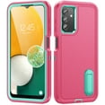 thumbnail image 1 of JTCASES Compatible with Samsung Galaxy A13 5G Case Heavy Duty Protective Rugged Phone Case, Full Body Anti-dust Shockproof Drop Proof Armor Durable Cover for Galaxy A13 5G 6.5 inch, Rose/Mint, 1 of 9