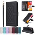 thumbnail image 1 of JTCASES Compatible with Samsung Galaxy A14 5G 6.6 inch Case Wallet Flip Folio Case [Kickstand] with RFID Blocking Card Holders [Shockproof] Wrist Strap Cover for Men Women Girls, Black, 1 of 12