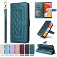 thumbnail image 1 of JTCASES Compatible with Samsung Galaxy A14 5G 6.6 inch Case Wallet Flip Folio Case [Kickstand] with RFID Blocking Card Holders [Shockproof] Wrist Strap Cover for Men Women Girls, Darkgreen, 1 of 12