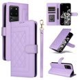 thumbnail image 1 of JTCASES Compatible with Samsung Galaxy S20 Ultra 5G 6.8 inch Case Wallet Flip Folio Case [Kickstand] with RFID Blocking Card Holders [Shockproof] and Wrist Strap Cover for Men Women Girls, Purple, 1 of 12