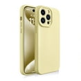 thumbnail image 1 of JTCASES Compatible with iPhone 14 Pro Max Case, Upgraded Premium Silicone, [Camera Protection] [Soft Anti-Scratch Microfiber Lining] Shockproof Cover for iPhone 14 Pro Max 6.7 inch 2022, Yellow, 1 of 11