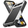 thumbnail image 1 of JTCASES for Google Pixel 7 Case, Hybird PC TPU Anti-slip, Shockproof  Bumper, Military Drop Resistant, Rugged Heacy Duty Full Body Protective Shell for Google Pixel 7, Slim Fit for Girls Men, White, 1 of 7