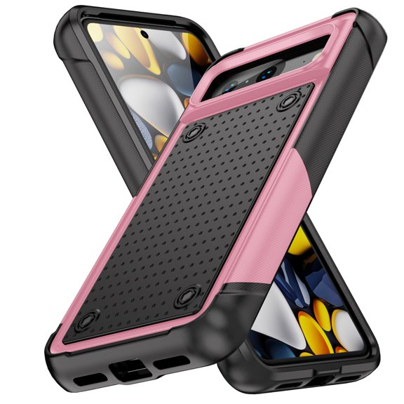 JTCASES for Google Pixel 7 Case, Hybird PC TPU Anti-slip, Shockproof  Bumper, Military Drop Resistant, Rugged Heacy Duty Full Body Protective Shell for Google Pixel 7, Slim Fit for Girls Men, Pink