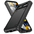 thumbnail image 1 of JTCASES for Google Pixel 7A Case, Hybird PC TPU Anti-slip, Shockproof  Bumper, Military Drop Resistant, Rugged Heacy Duty Full Body Protective Shell for Google Pixel 7A, Slim Fit for Girls Men, Black, 1 of 7