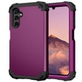 thumbnail image 1 of JTCASES for Samsung GalaXxy A14 5G Case, Drop Resistant Corners, Wireless Charging, Heavy Duty Shockproof Hybrid Hard PC Bumper, Camera Protection, Skin-feel Anti-scratch Tough Cover, Purple, 1 of 7