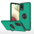 thumbnail image 1 of JTCASES for Samsung Galaxy A12 5G Case, Car Mount Bracket 2-layer Hybird Shockproof PC TPU Anti-fall Slim Fit Lightweight Magnetic Cover for Samsung Galaxy A12 5G（6.5" 2020) - Darkgreen, 1 of 7