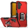 thumbnail image 1 of JTCASES for Samsung Galaxy A23 Case, Support Magnetic Car Mount Adjustable Bracket Non-slipping 2-Layer Shockproof Drop Resistant Heavy Duty Protective Slim Shell, Red, 1 of 9