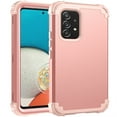 thumbnail image 1 of JTCASES for Samsung Galaxy A53 5G Case, Drop Resistant Corners, Wireless Charging, Heavy Duty Shockproof Hybrid Hard PC Bumper, Camera Protection, Skin-feel Anti-scratch Tough Cover, Rosegold, 1 of 8