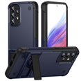 thumbnail image 1 of JTCASES for Samsung Galaxy A53 5G Case, Foldable Kickstand Heavy Duty Protective Rugged Hybird Anti-slip Shockproof/Drop Resistant PC TPU Shell for Samsung Galaxy A53 5G, Navyblue, 1 of 7