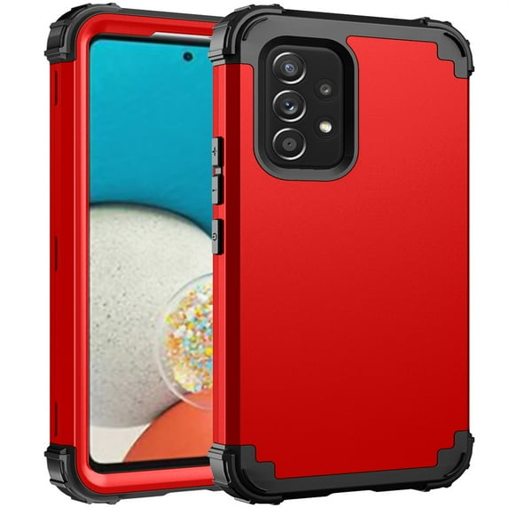 JTCASES for Samsung Galaxy Note 20 Ultra Case, Drop Resistant Corners, Wireless Charging, Heavy Duty Shockproof Hybrid Hard PC Bumper, Camera Protection, Skin-feel Anti-scratch Tough Cover, Red