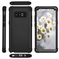 thumbnail image 1 of JTCASES for Samsung Galaxy Note 8 Case, Drop Resistant Corners, Wireless Charging, Heavy Duty Shockproof Hybrid Hard PC Bumper, Camera Protection, Skin-feel Anti-scratch Tough Cover, Black, 1 of 7