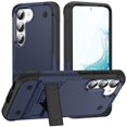 thumbnail image 1 of JTCASES for Samsung Galaxy S20 FE Case, Foldable Kickstand Heavy Duty Protective Rugged Hybird Anti-slip Shockproof/Drop Resistant PC TPU Shell for Samsung Galaxy S20 FE, Navyblue, 1 of 7