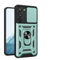 thumbnail image 1 of JTCASES for Samsung Galaxy S20 Plus Case with Sliding Lens Window Magnetic Car Mount Rotating Kickstand Hybird 3-layer Non-slipping Military-grade Protection Shell, Green, 1 of 9