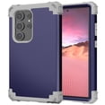 thumbnail image 1 of JTCASES for Samsung Galaxy S21 Ultra Case, Drop Resistant Corners, Wireless Charging, Heavy Duty Shockproof Hybrid Hard PC Bumper, Camera Protection, Skin-feel Anti-scratch Tough Cover, Darkblue, 1 of 7