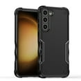 thumbnail image 1 of JTCASES for Samsung Galaxy S22 Case, Support Wireless Charging Non-slipping 2-Layer Shockproof Drop Resistant Lens Protection Heavy Duty Protective Slim Shell, Black, 1 of 7