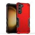 thumbnail image 1 of JTCASES for Samsung Galaxy S22 Case, Support Wireless Charging Non-slipping 2-Layer Shockproof Drop Resistant Lens Protection Heavy Duty Protective Slim Shell, Red, 1 of 7