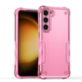 thumbnail image 1 of JTCASES for Samsung Galaxy S23 Case, Support Wireless Charging Non-slipping 2-Layer Shockproof Drop Resistant Lens Protection Heavy Duty Protective Slim Shell, Pink, 1 of 7