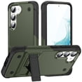 thumbnail image 1 of JTCASES for Samsung Galaxy S23 FE Case, Foldable Kickstand Heavy Duty Protective Rugged Hybird Anti-slip Shockproof/Drop Resistant PC TPU Shell for Samsung Galaxy S23 FE, Armygreen, 1 of 7